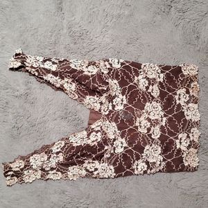 Marciano (guess) cami top brown and gold